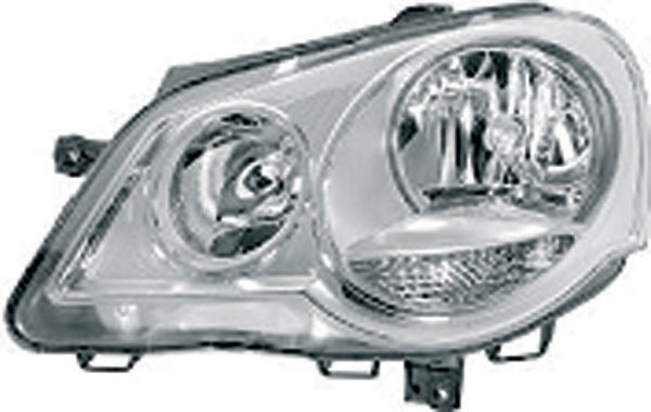 Koplamp rechts POLO 05.09 HELLA H7+H1