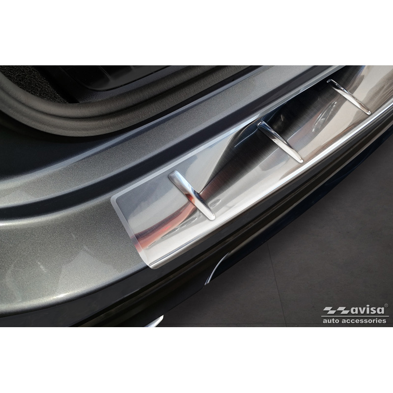RVS Achterbumperprotector  Mercedes GLE II (W167) Facelift excl. AMG 2023- 'Ribs'