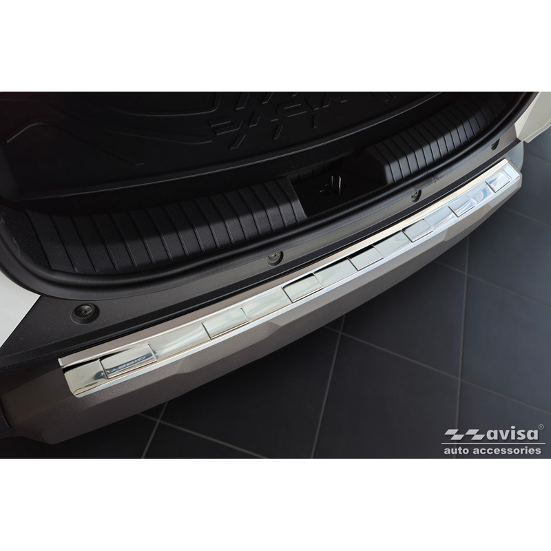 Stainless Steel Rear bumper protector  Dacia Duster III 2024- 'Ribs'