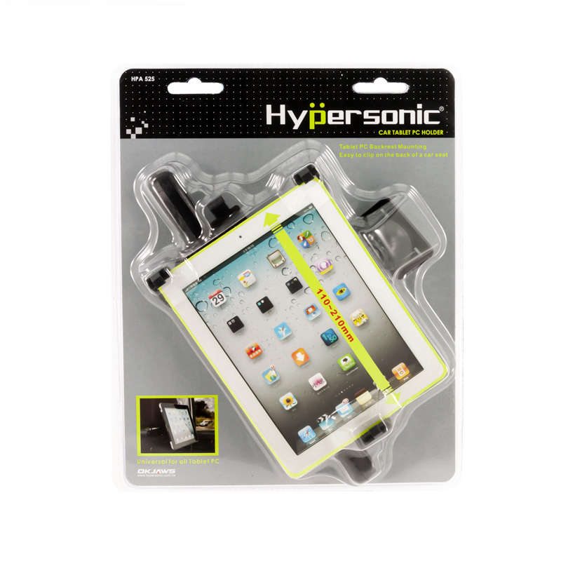 Universal Head rest tablet holder 110-210mm