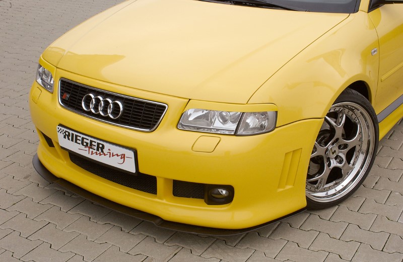 Spoilerzwaard Carbon voor Voorbumper Audi A6 4b vanaf model 02 R
