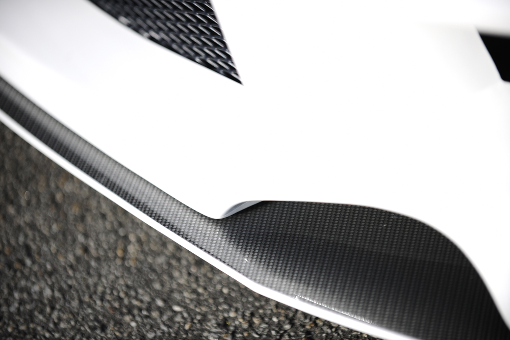 Rieger splitter BMW 1 serie Carbon look