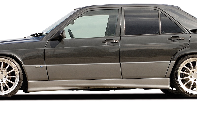 Zijskirts Mercedes W201 Rieger