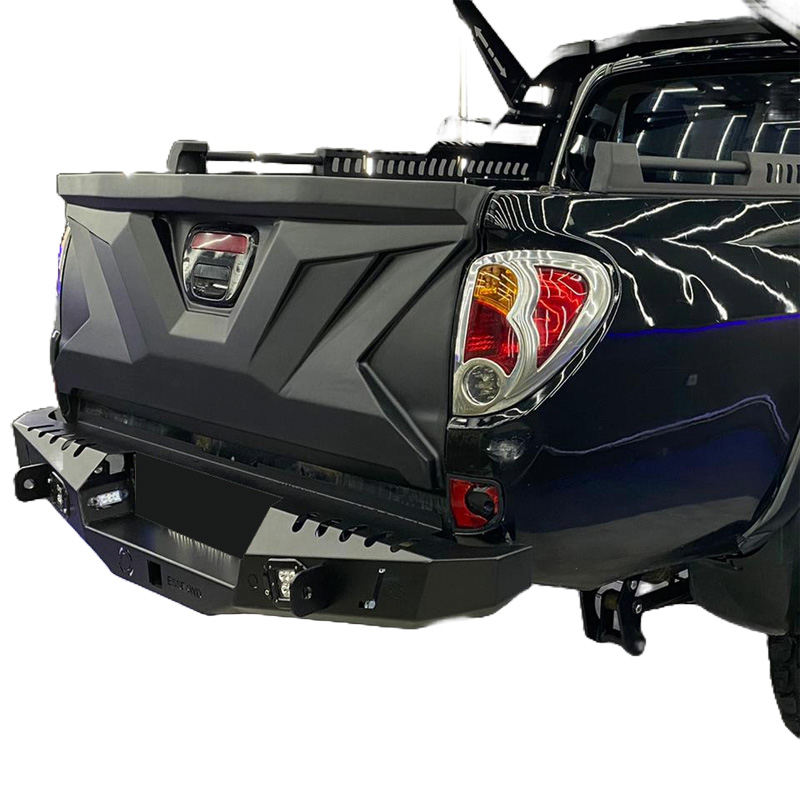 Achterklepcover  Mitsubishi L200 Triton 4 2010-2014 - Matzwart