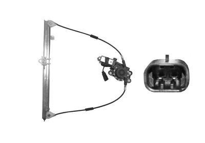 raammechanisme, 2/3 drs, incl motor, links Fiat Punto, 1993-1999