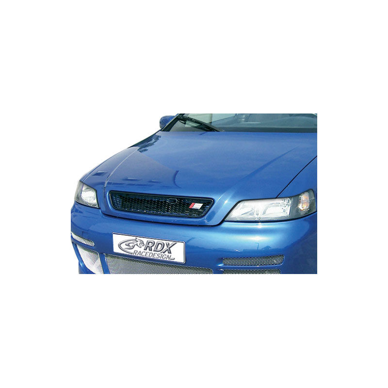Bonnet extension  Opel Astra G 1998-2004 4-pieces (Metal)
