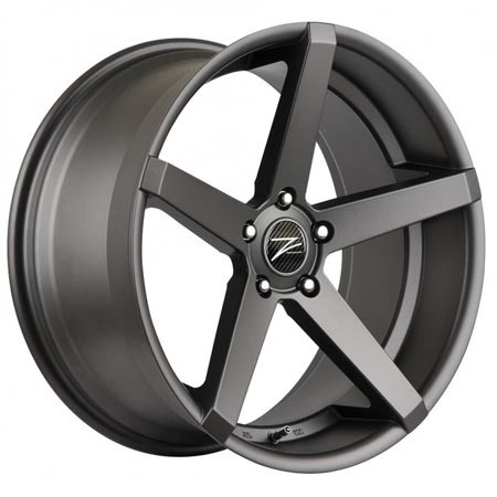 Z-Performance Six Matte Gunmetal 9x18 5x120 ET38 Velgen