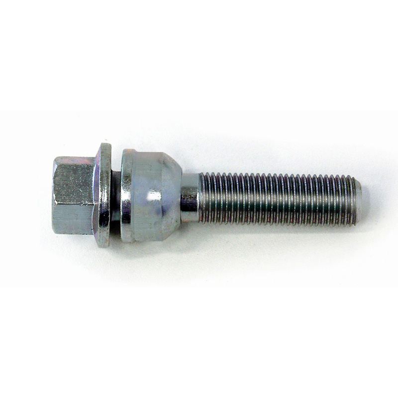 H&R Wheel bolt Round-Head with movable cone R14 M14x1.50 - Length 42mm (e.g.  Audi Q3, Q5)