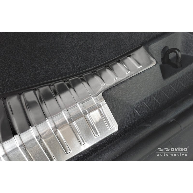 Avisa Stainless Steel Rear Bumper Protector  Opel Grandland II 2024- - Silver - 2-pieces