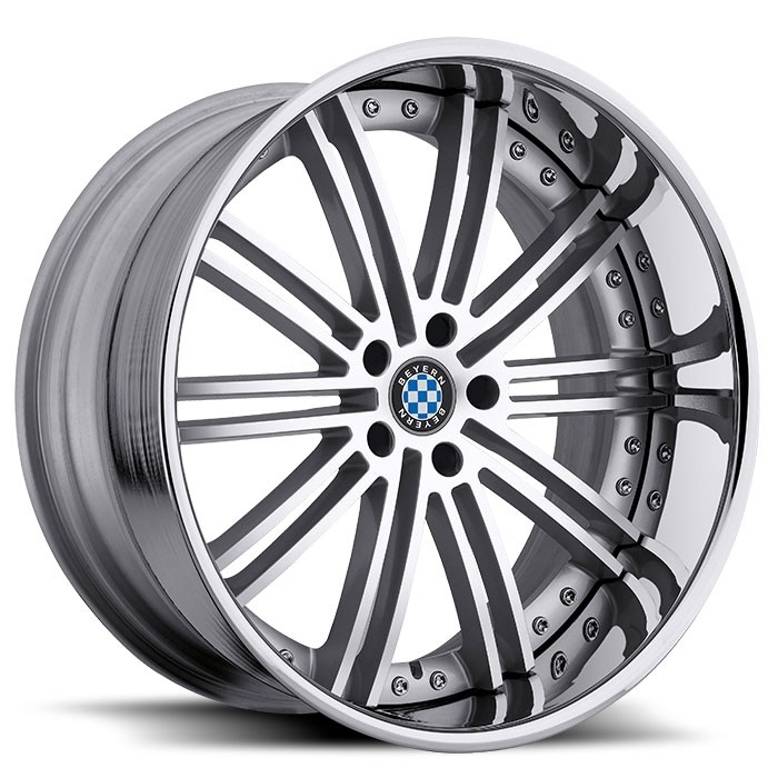 Velgen Beyern Baroque 22x11 5x120 ET25 Hyper Zilver