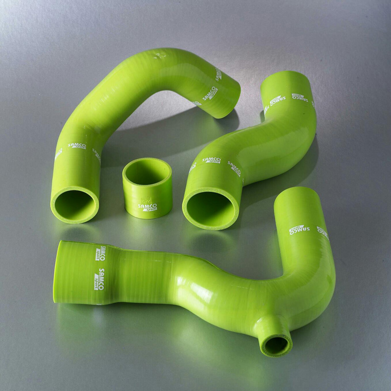 Samco Hose Kit  Ford Escort MK4 RS Turbo 1987-1991 - 4-pieces - Turbo - with 25mm Dump Valve Spout - Blue
