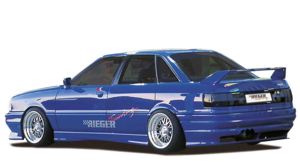 Achterspoiler breedbouw ll Audi 80 b3/b4 poleyester Rieger