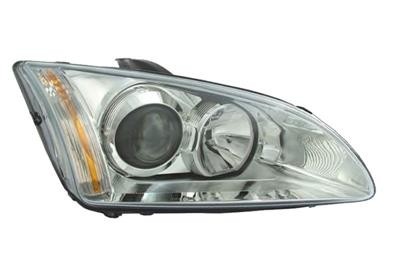 KOPLAMP RECHTS MET PINKLICHT H7+H1 Met draaimodule FORD FOCUS 11