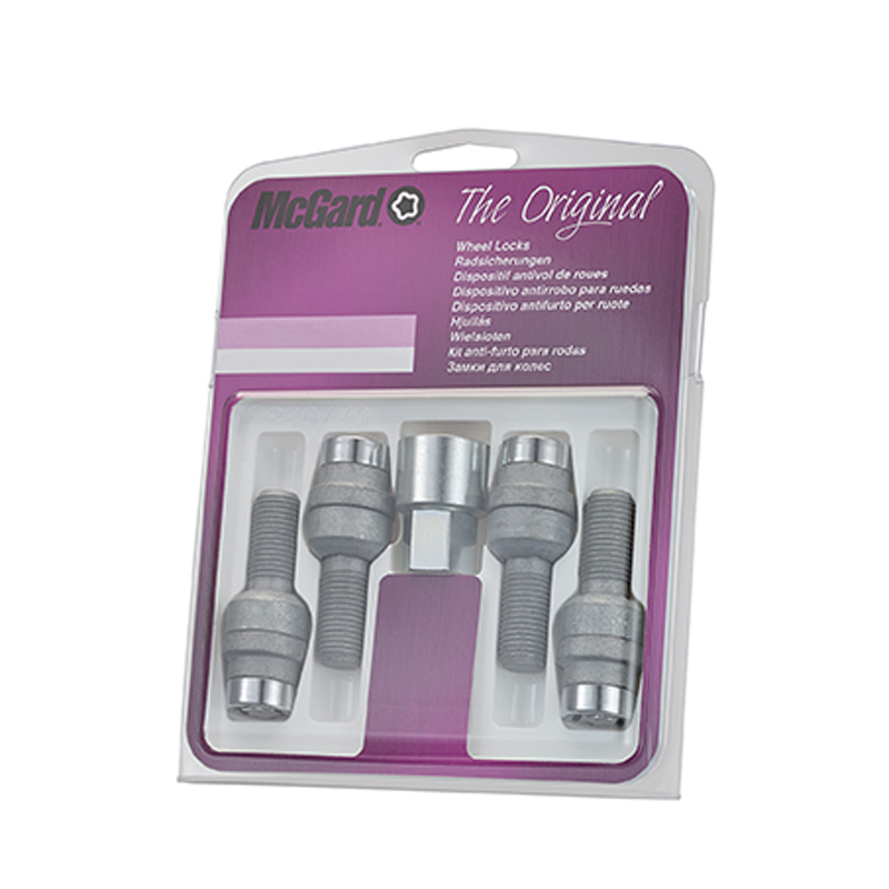 McGard Wheel locking bolts M14x1.50 - Round-Head R14 - Length 28.3mm (17mm hex)