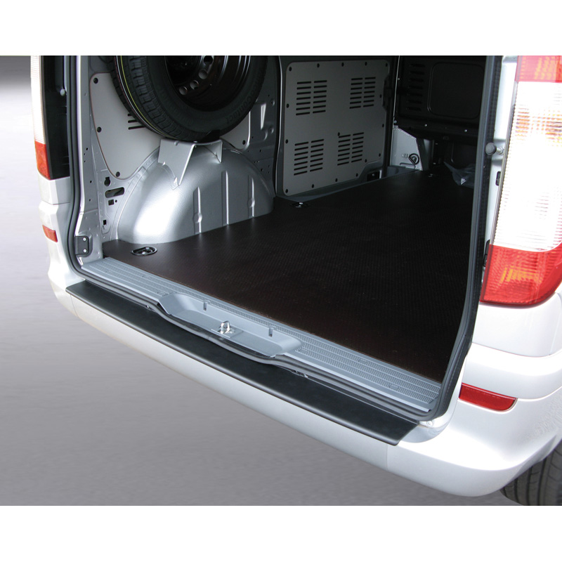 ABS Rear bumper protector  Mercedes Viano/Vito 2003-2014 Black