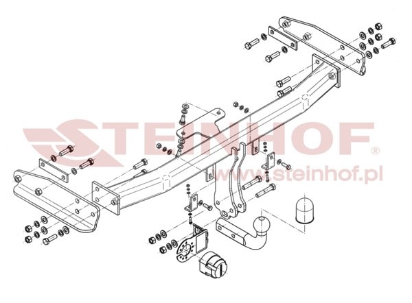 Trekhaak Ford Maverick 02/2004-2007