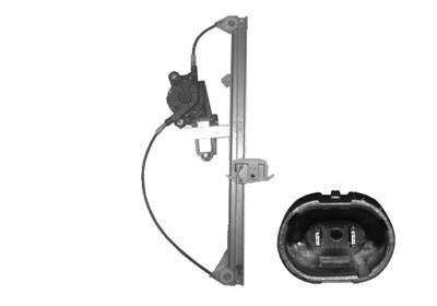 raammechanisme, incl motor, achterportier, rechts Renault Modus/