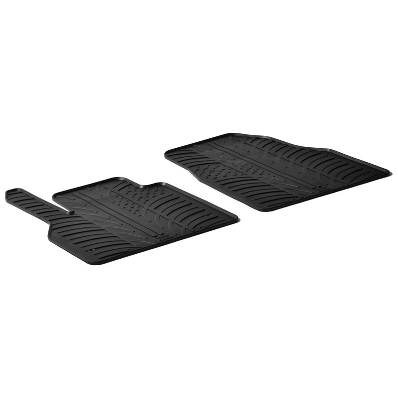 Rubbermatten  Renault Kangoo 2008-2021 & Mercedes Citan 2012-2021 & Nissan NV250 2019- (TK profiel 2-delig)