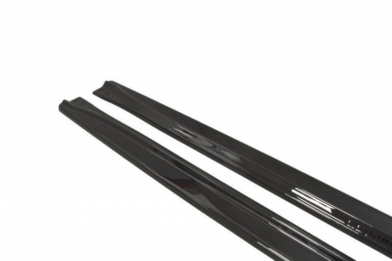 Zijskirts Diffusers Citroen DS5 Facelift Glanzend Zwart