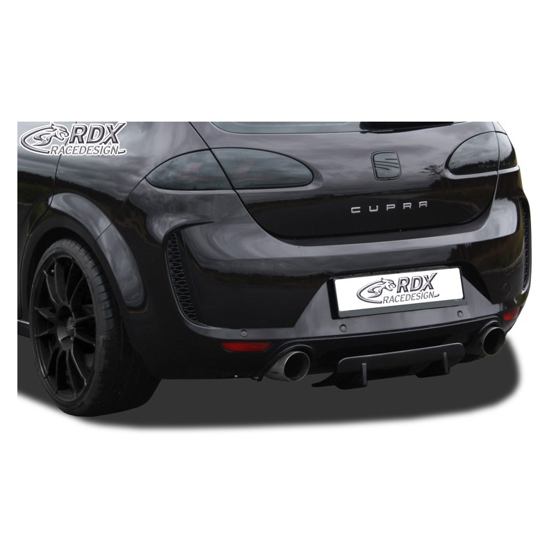 Rear bumper skirt 'Diffusor U-Diff'  Seat Leon (1P) 2005-2012 (PU)