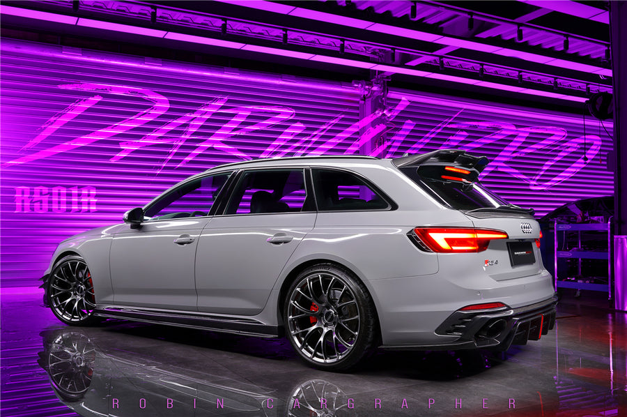 Audi RS4 B9 BKSSII Style Carbon Spoiler 2017-2022