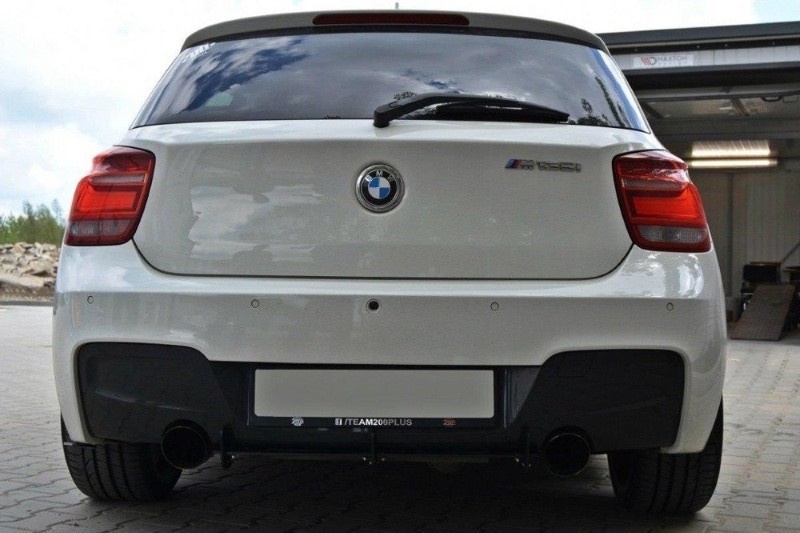 Spoiler set BMW 1 F20/F21 M-Power Achter Diffuser & Achterzij Spoilers (Preface)