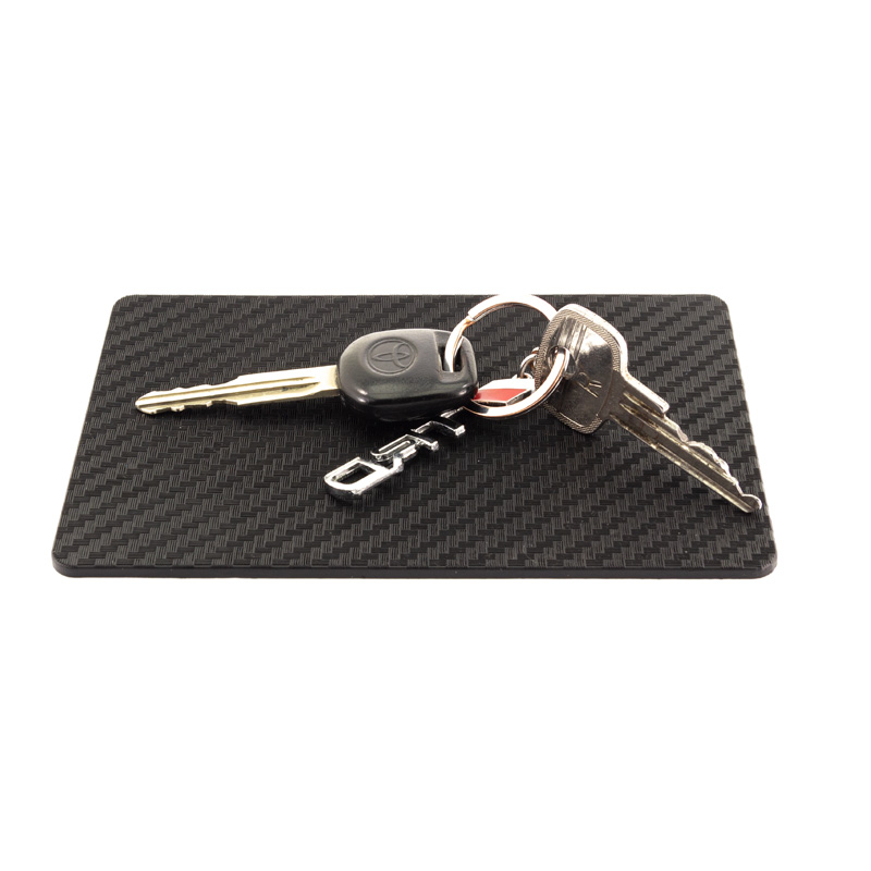 Universal non-slip mat 100x150mm - Carbon-Look