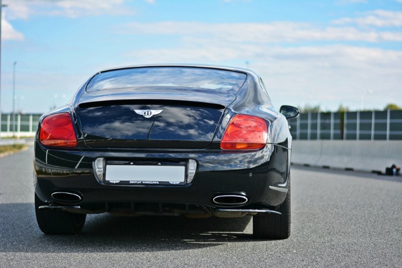 Achterzij Spoilers Bentley Continental GT Glanzend Zwart