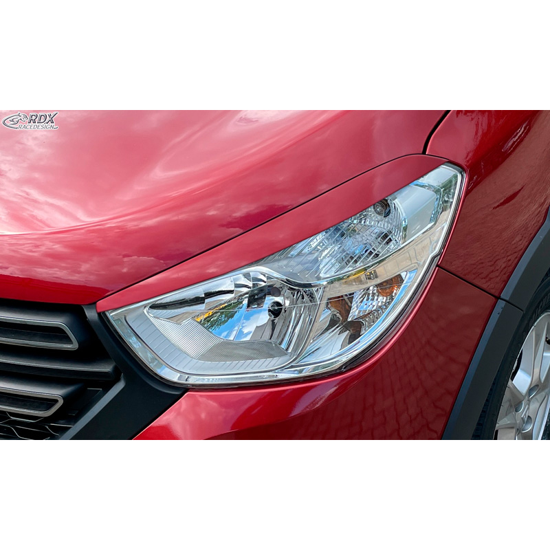 Koplampspoilers  Dacia Lodgy & Dokker 2012-2022 (incl. Stepway) (ABS)