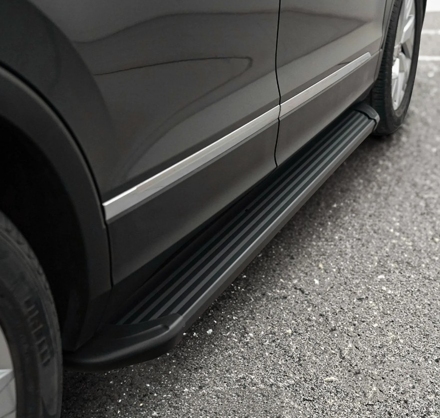 Treeplanken voor Jeep Grand Cherokee 11-21 aluminium zwart