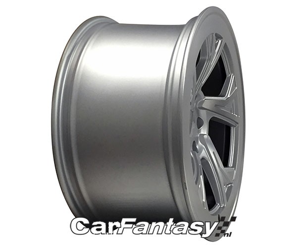 RADI8 C5 10.0x19 5x112 45 Matt silver/Machine face 66,6 Velgen