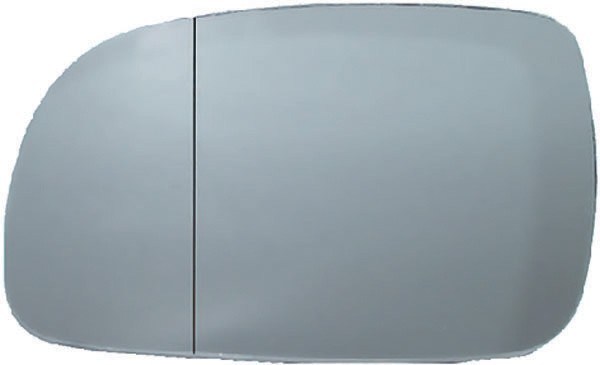 Spiegel glas rechts VW POLO, 99-01 VERW VERWARMBAAR; CONVEX GLAS