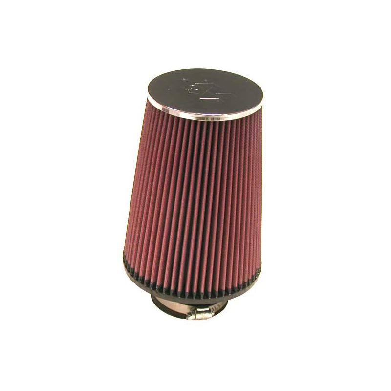 K&N Universal Conical Air Filter 76mm flange, 152mm base, 114mm top, 203mm height (RC-5106)