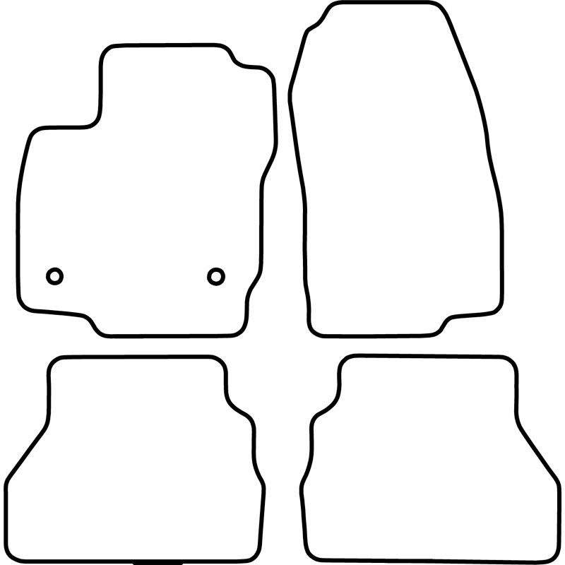 Automatten  Ford B-Max 2012-2014