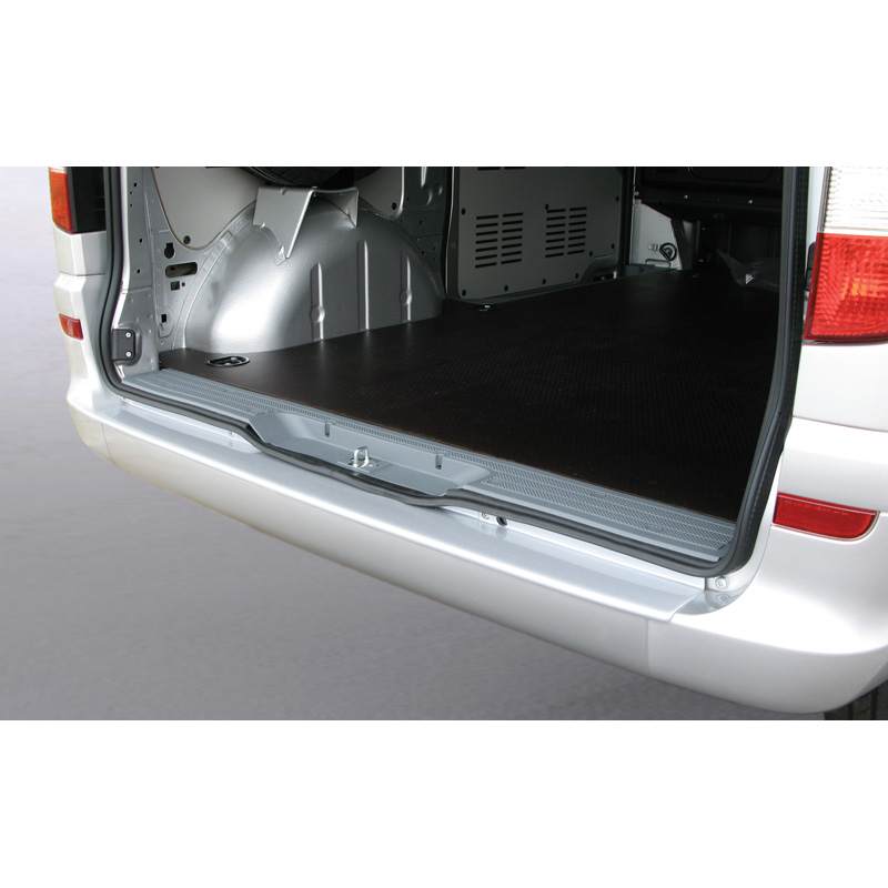 ABS Rear bumper protector  Mercedes Viano/Vito 2003-2014 Silver