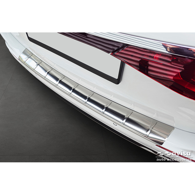 Stainless Steel Rear bumper protector  Mercedes E-Class (S214) Estate 2023- 'Ribs'