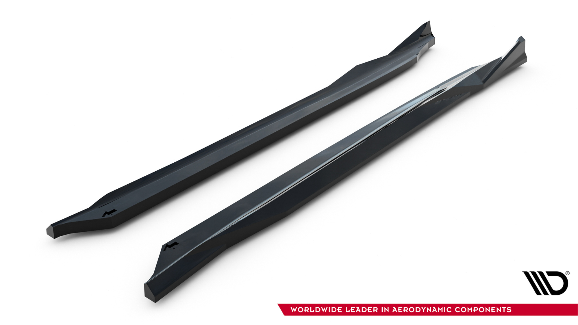 Zijskirts BMW X2 M-Pack / iX2 U10 Maxton Glans Zwart