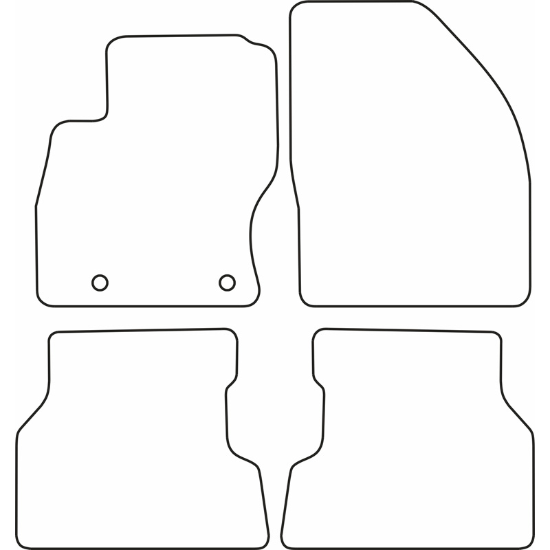Automatten  Ford Focus 2004-2008