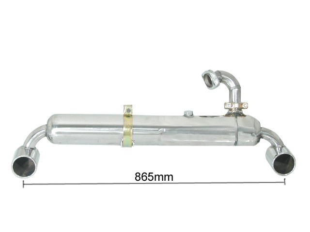 Smart Fortwo (typ MC01/450) 1998 - >12/2006 Einddemper Ragazzon