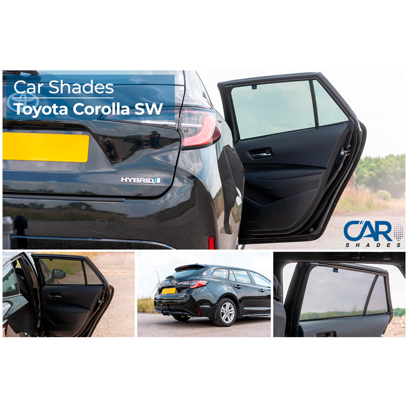 Set Car Shades (rear side doors)  Toyota Corolla (E21) Touring Sports 2019- (2-pieces)