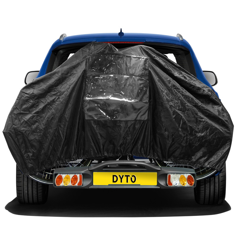 Bicycle cover for 2 bikes with filling compartment