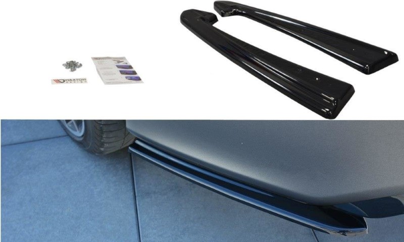 Zijdiffuser V.1 Audi RS7 C7 FL Maxton Glans Zwart
