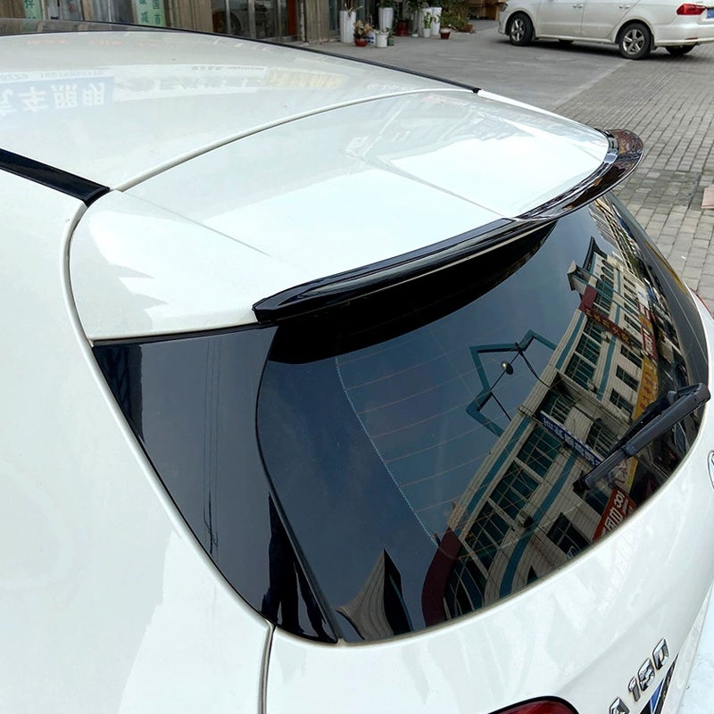 Roof spoiler (Spoiler Cap)  Mercedes A-Class W176 2012-2018 (ABS Glossy Black)
