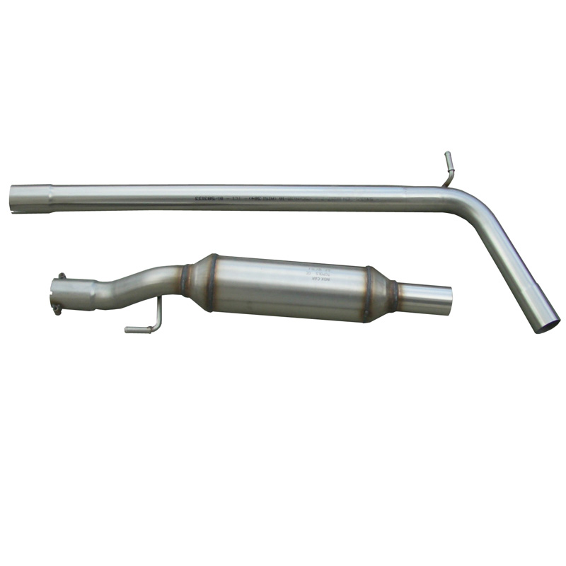 100% Inox Mid silencer  Audi A1 1.4TFSi Sport (185HP) 2011- Ø55mm