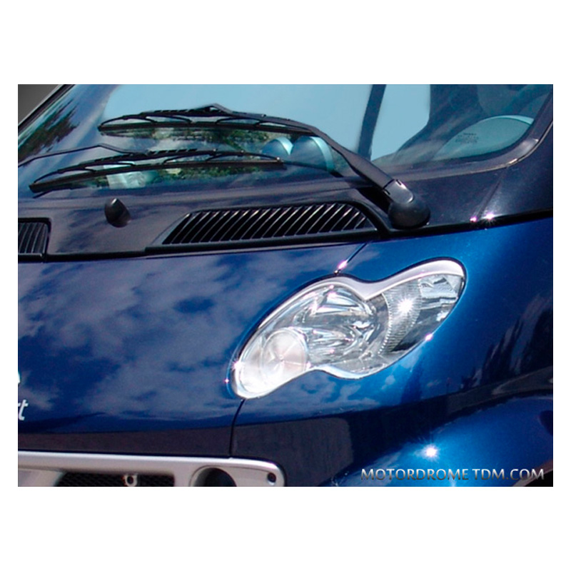 Koplampspoilers  MCC Smart ForTwo 2002-2006 (ABS)