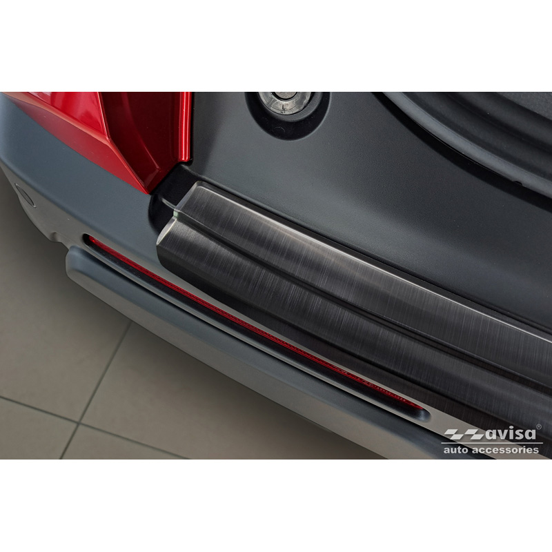 Black Stainless Steel Rear bumper protector  Honda CR-V VI 2023-