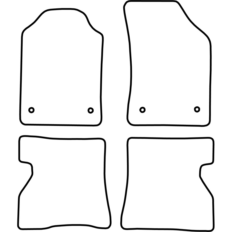 Automatten  Renault Kangoo 2005-2008