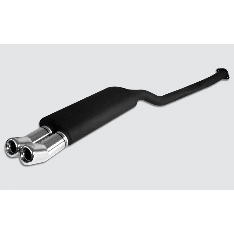 Sport exhaust  BMW E36 6-Cylinder Sedan/Touring/Cabrio/Coupe 320i 110kW/323i 125kW 1995-1998 2x 80mm DTM2