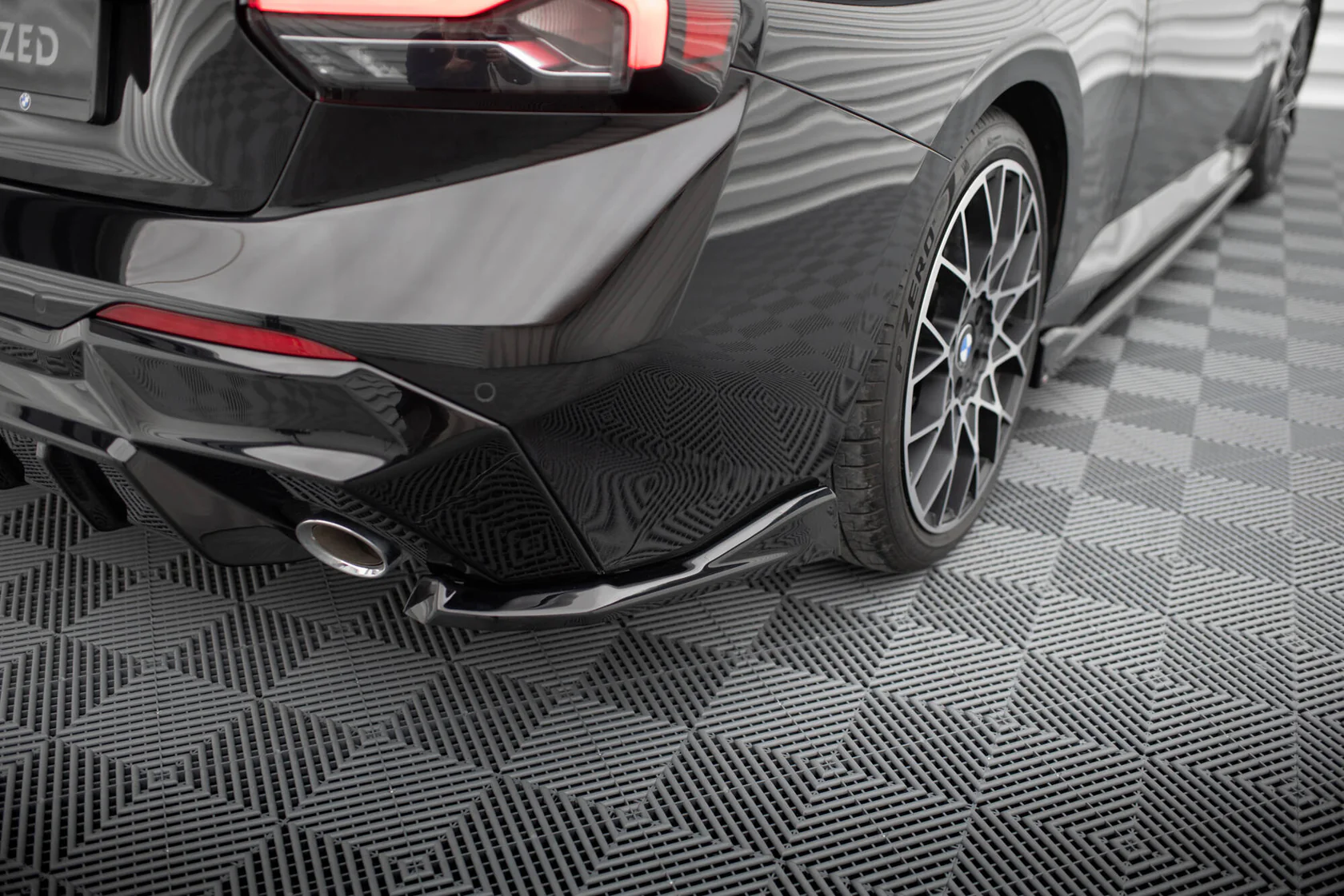 Bodykit V.2 BMW 2 Coupe G42 Maxton Glanzend zwart