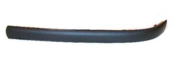 voorbumperlijst, zwart generfd, links BMW 3 serie E46, 2001-2005